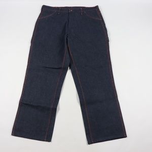 Vintage New Big Mac 14oz Denim Jeans Indigo Blue